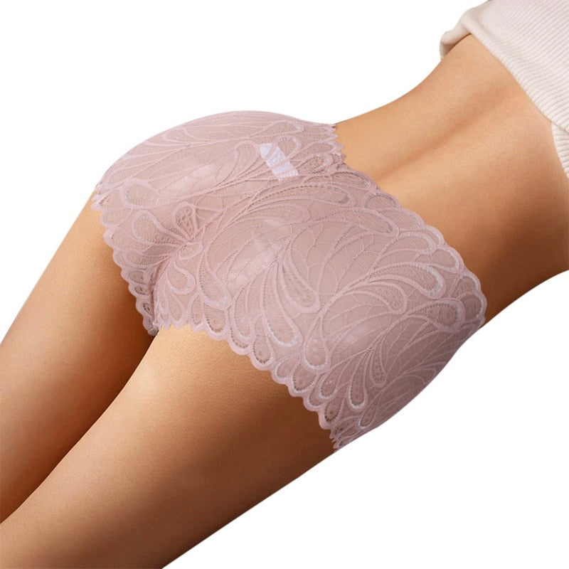 Sexy Lace Lingerie Women Hollow Out Boxers Fashion Women