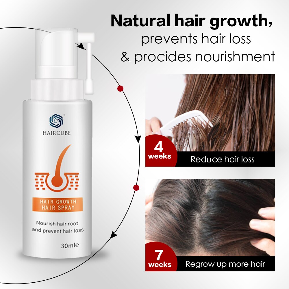 HAIRCUBE Hair Growth Essence Fast Germinal Hair Growth Serum Hair Care Repair