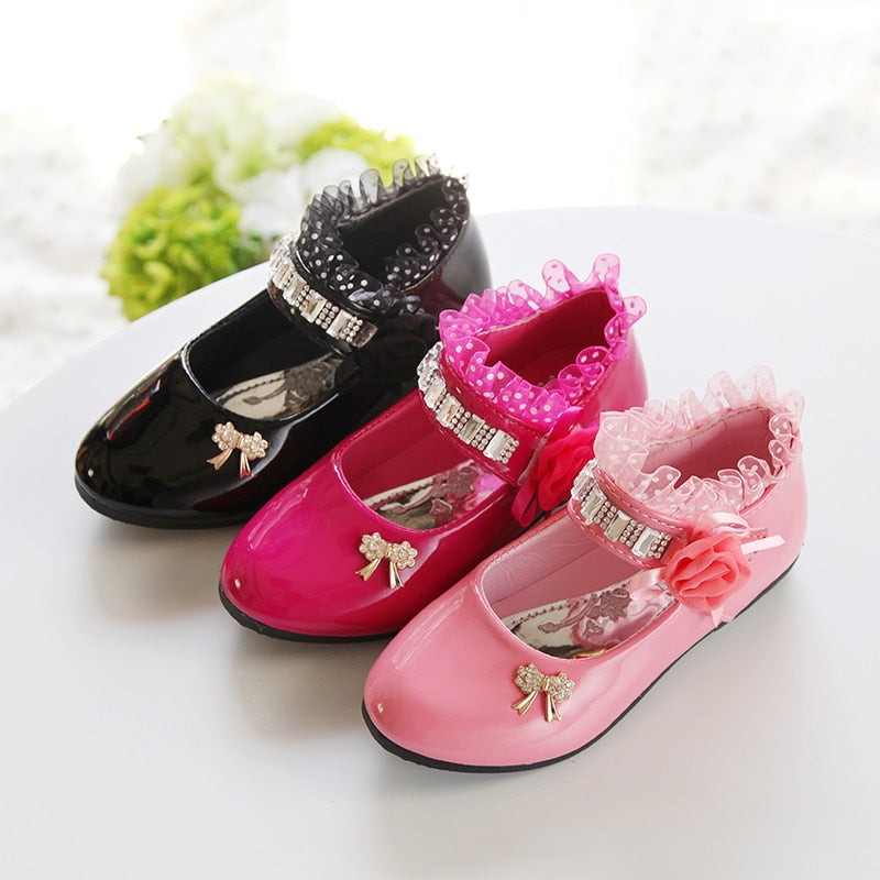 2020 Children’s Elegant PU Leather Princess Sandals – Stylish Kids’ Shoes