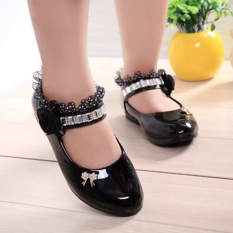 2020 Children’s Elegant PU Leather Princess Sandals – Stylish Kids’ Shoes