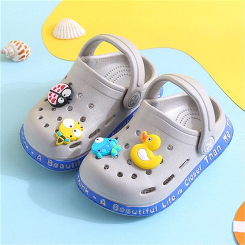 Summer sandals kids Mules Baby Boys Girls Cartoon baby Sandals