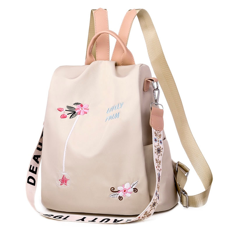 Fashion Backpack Women Oxford Cloth Shoulder Bags School Bags for Teenage