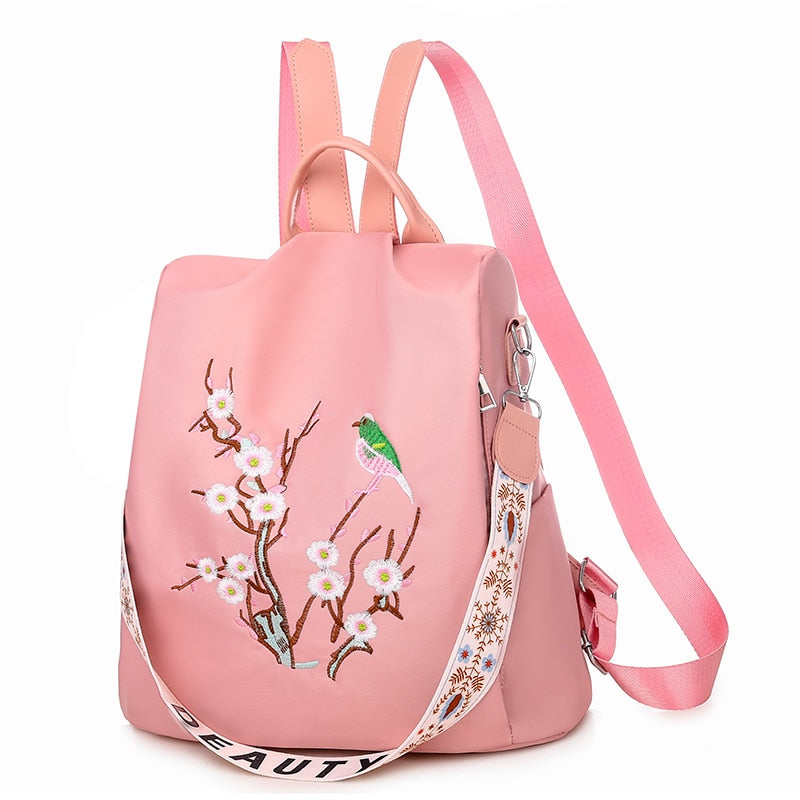 Fashion Backpack Women Oxford Cloth Shoulder Bags School Bags for Teenage