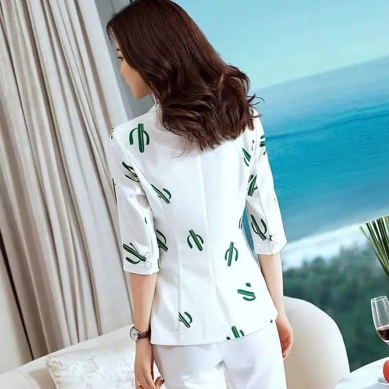 Polka Dot Ssuit Jacket Female Ins Spring Summer