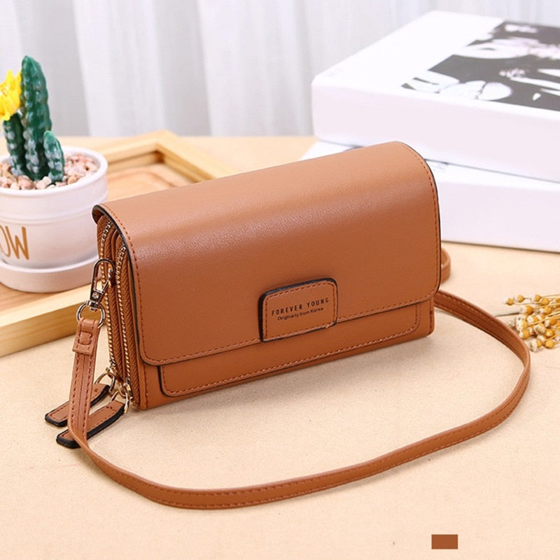 Women Messenger Bag Square Bag Cloth Pattern Turn Lock Mini Bag