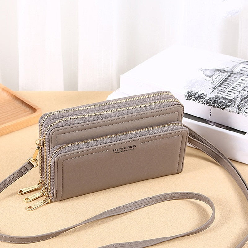 Women Messenger Bag Square Bag Cloth Pattern Turn Lock Mini Bag