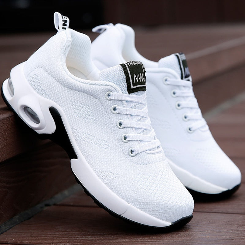 KAMUCC New Platform Ladies Sneakers Breathable Women Casual Shoes Woman Fashion