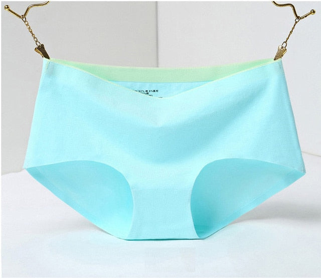 2021 Mid waist seamless Sexy panties Underpants women