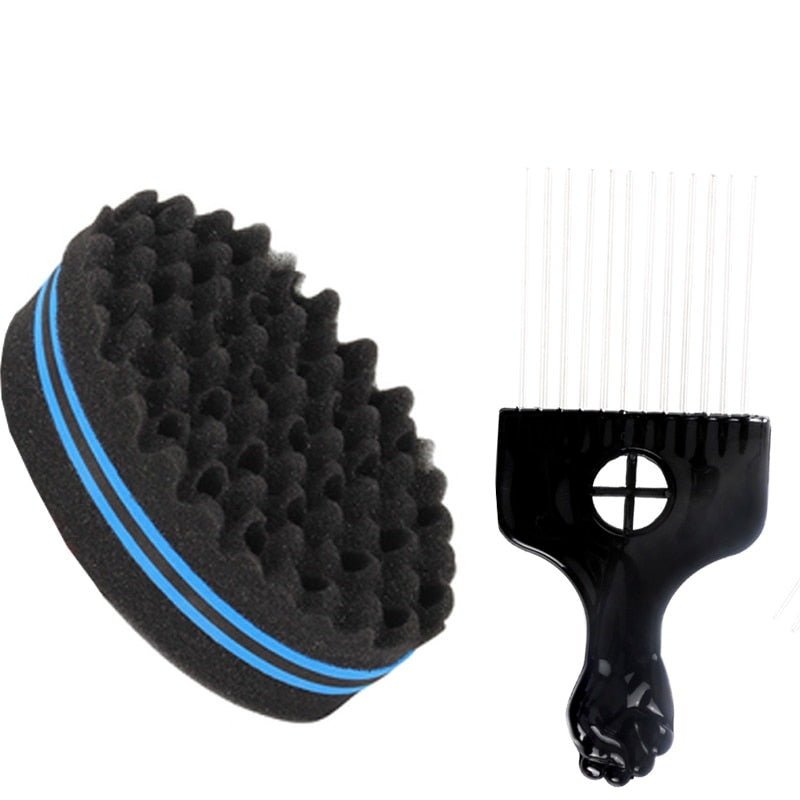 Barber Shop Men Hair Braider Twist Sponge Gloves African Hair