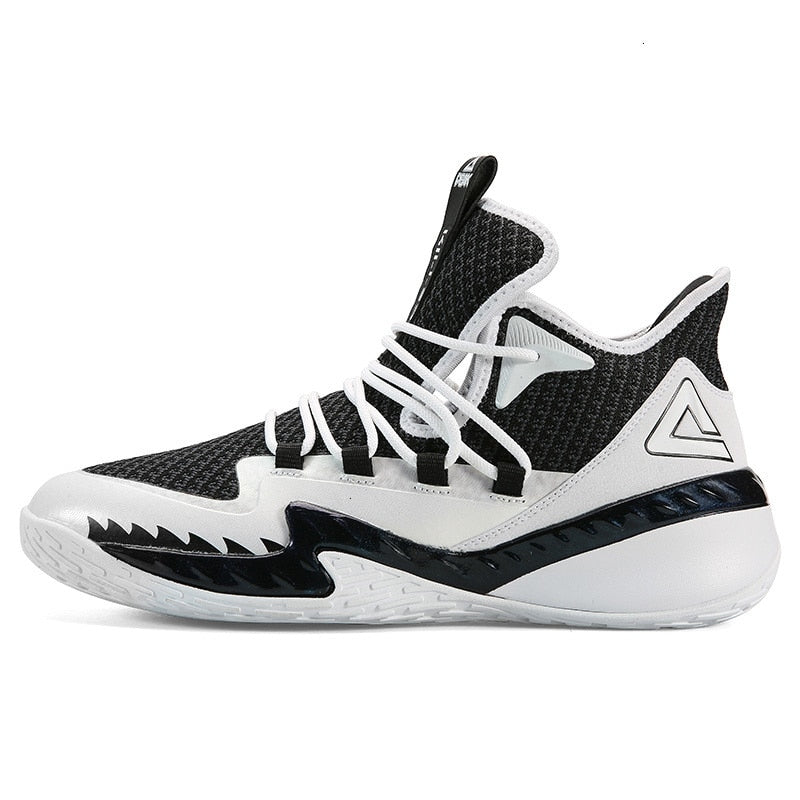 PEAK Men&#39;s Basketball Shoes Professional Shock-Absorbing Breathable Gym