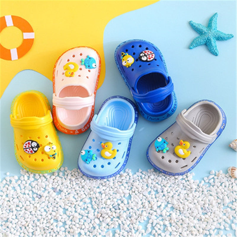 Summer sandals kids Mules Baby Boys Girls Cartoon baby Sandals