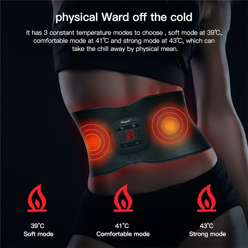 CkeyiN Smart Fitness Slimming Belt EMS Abdominal Apparatus Muscle Massage