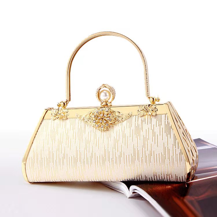 Women Luxury Handbags Diamonds Metal Small Day Clutch Party Evening Dress Evening