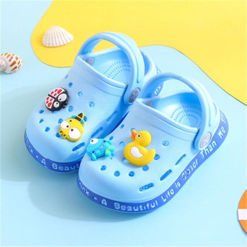 Summer sandals kids Mules Baby Boys Girls Cartoon baby Sandals