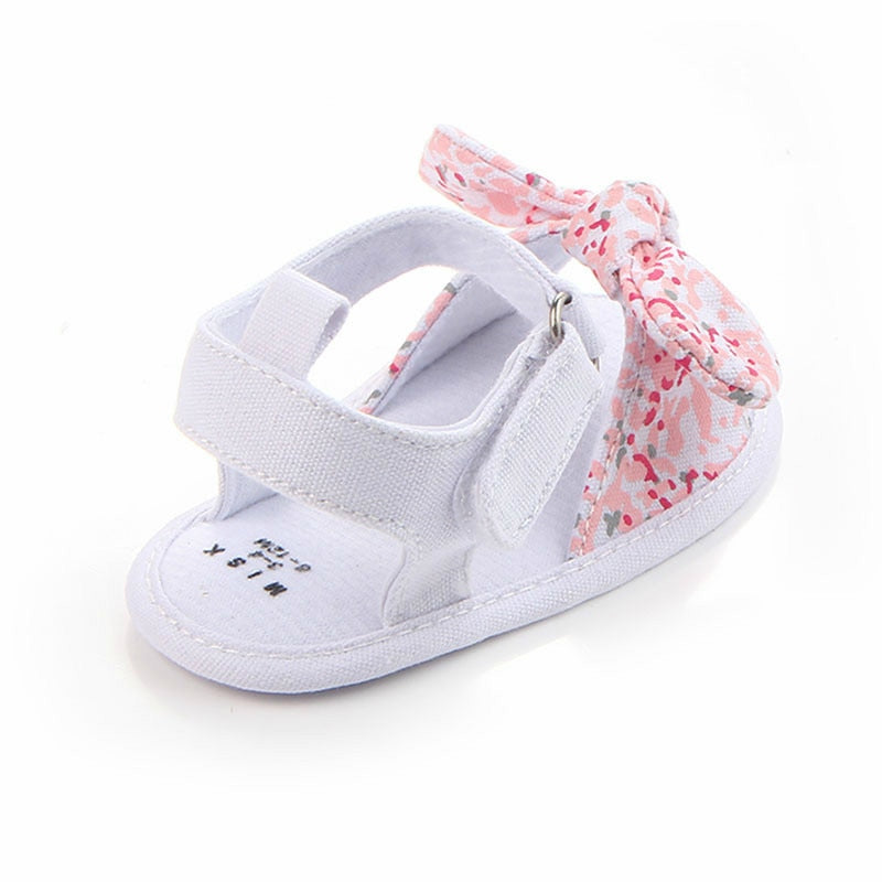 MAYA STEPAN Children Baby Crib Shoes Non-Slip Bowknot