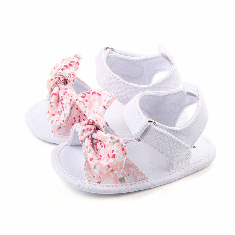 MAYA STEPAN Children Baby Crib Shoes Non-Slip Bowknot