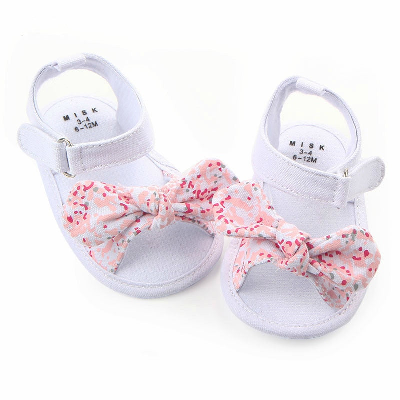 MAYA STEPAN Children Baby Crib Shoes Non-Slip Bowknot