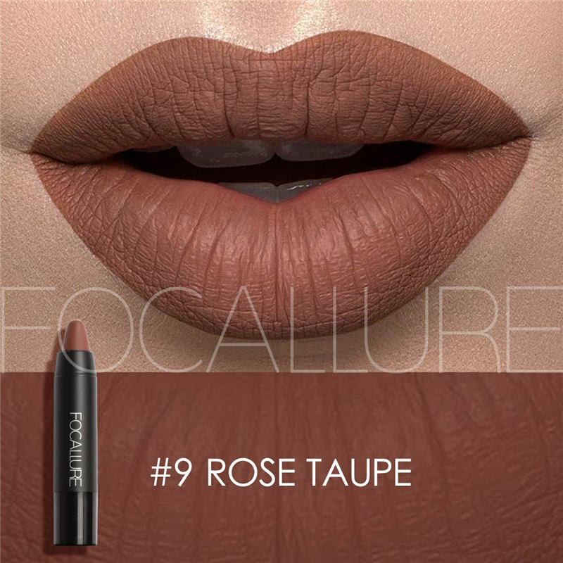 FOCALLURE 19 Colors Matte Lipsticks Waterproof Matte Lipstick Lip Sticks Cosmetic