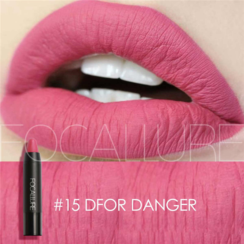 FOCALLURE 19 Colors Matte Lipsticks Waterproof Matte Lipstick Lip Sticks Cosmetic