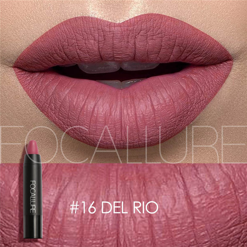 FOCALLURE 19 Colors Matte Lipsticks Waterproof Matte Lipstick Lip Sticks Cosmetic