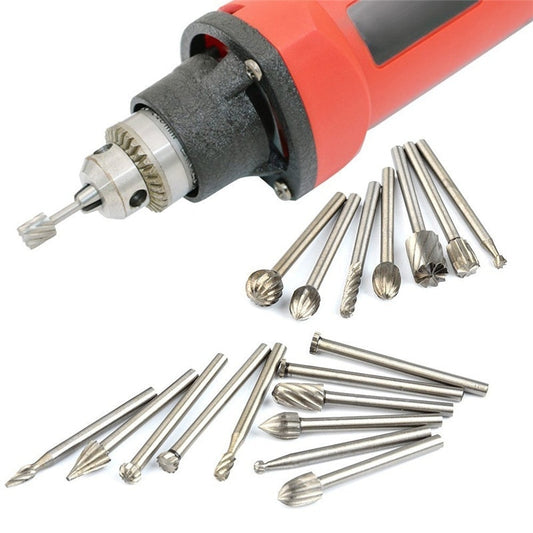 High Speed HSS Routing Router Bits Burr Rotary Tools Suit Dremel & Rotary Tool Engraving Wood Working Tools Attachment