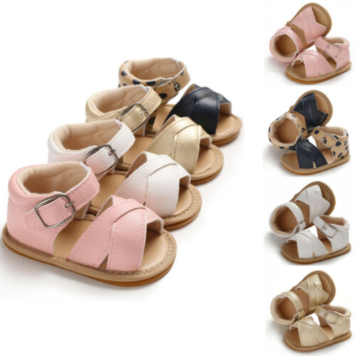 New Infant Baby Girl Casual Soft Sole Prewalker Summer Prewalker Shoes