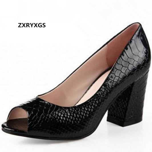 Elegant Comfort Fish Mouth Women High Heel Shoes 2022 Plus Size Women Shoes Fashion