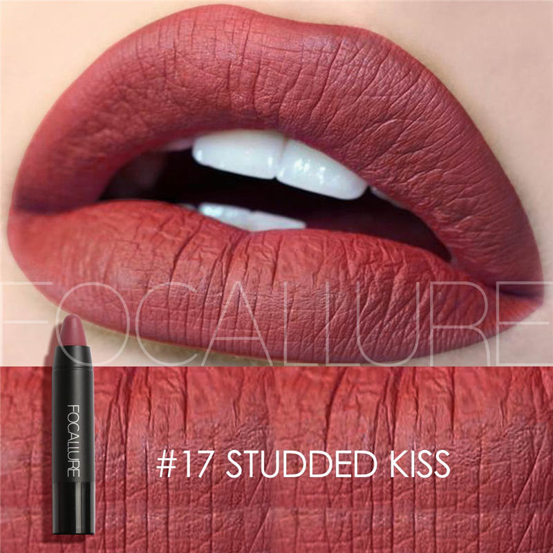 FOCALLURE 19 Colors Matte Lipsticks Waterproof Matte Lipstick Lip Sticks Cosmetic