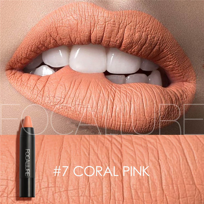 FOCALLURE 19 Colors Matte Lipsticks Waterproof Matte Lipstick Lip Sticks Cosmetic