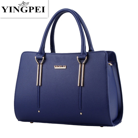 YINGPEI Women Bags Handbags Designer Messenger Casual Tote Femme Fashion Luxury Women Bags Pocket High quality Top-Handle