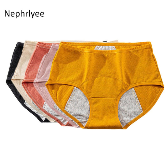 Women&#39;s  Leak Proof Menstrual Underwear Cotton Panty Sexy