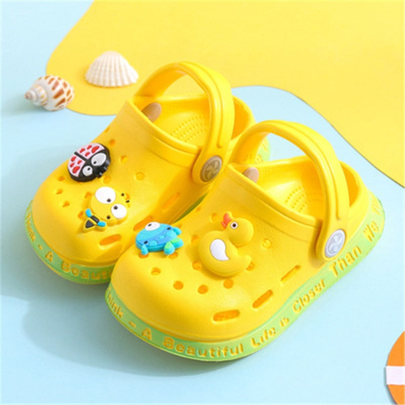 Summer sandals kids Mules Baby Boys Girls Cartoon baby Sandals