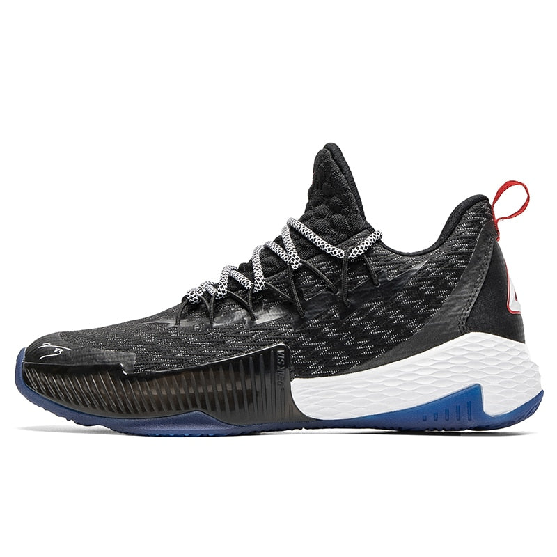 PEAK Men Basketball Shoes Lou Williams Lightning Rebound Sneakers Gym Outdoor Anti-slip Wearable Train Breathable Sports Shoes