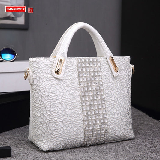 Luxury Fashion Large Capacity Women&#39;s Bag Business Briefcase