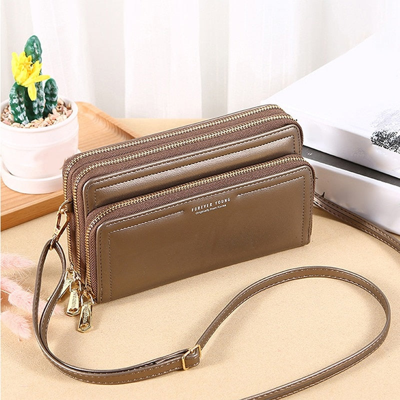 Women Messenger Bag Square Bag Cloth Pattern Turn Lock Mini Bag