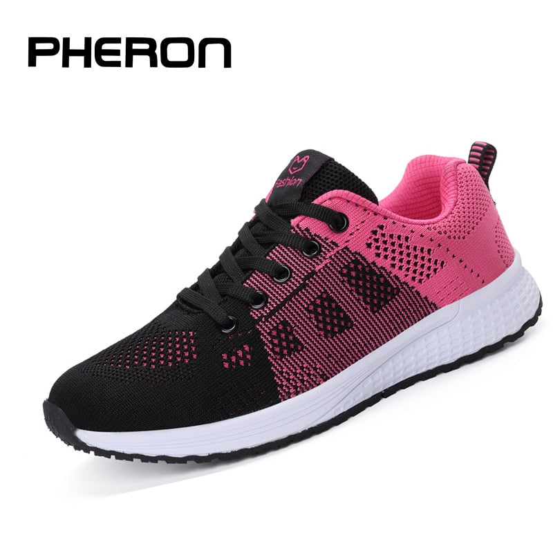 Women's Sport Shoes Female Brand Sneakers Woman Running Shoes Breathable Antislip Light Flats Eur 35-42 zapatos