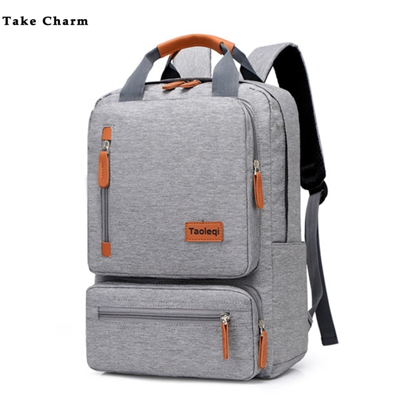 Casual Business Men Computer Backpack Light 15 inch Laptop Bag