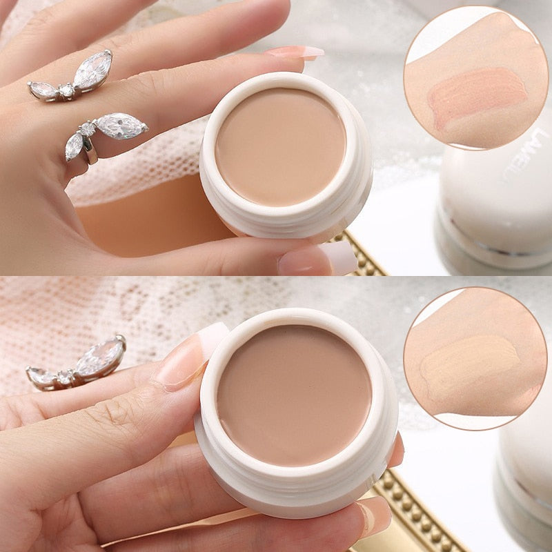 Concealer Foundation Cream Waterproof Long Lasting Deep Complexion Dark Circles