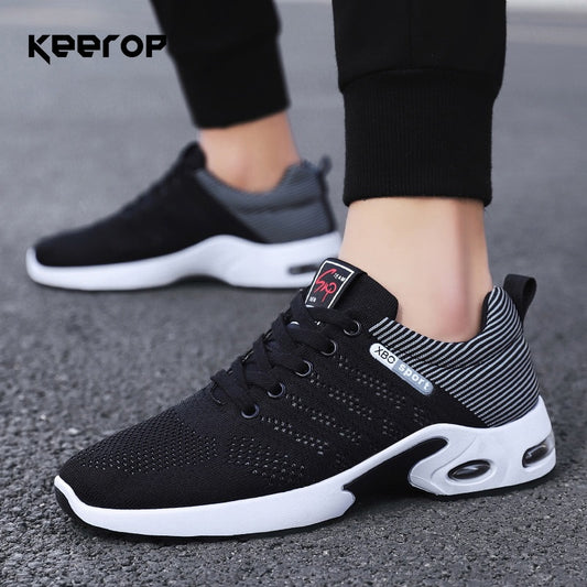 Cushion Sneakers Outdoor Lightweight Running Sports Shoes Air Mesh Breathable Gym Trend Training Sneakers