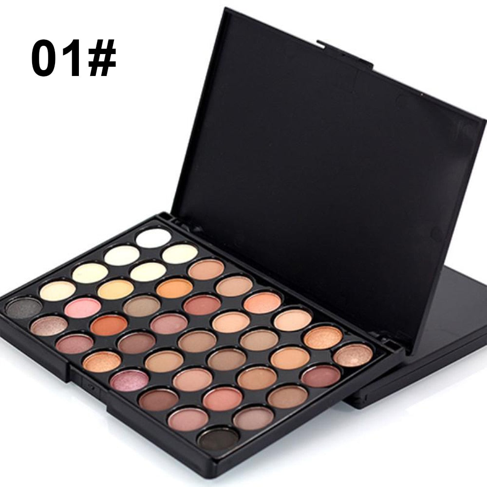 Makeup Matte Luminous Eyeshadow Waterproof Sweatproof Matte Shimmer