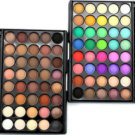 Makeup Matte Luminous Eyeshadow Waterproof Sweatproof Matte Shimmer