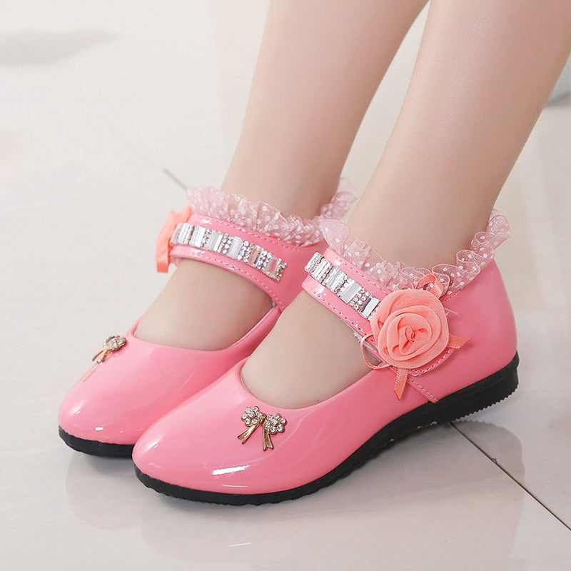 2020 Children’s Elegant PU Leather Princess Sandals – Stylish Kids’ Shoes