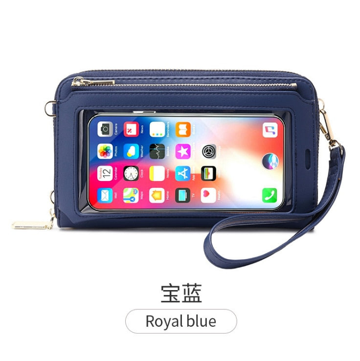 Women Messenger Bag Square Bag Cloth Pattern Turn Lock Mini Bag