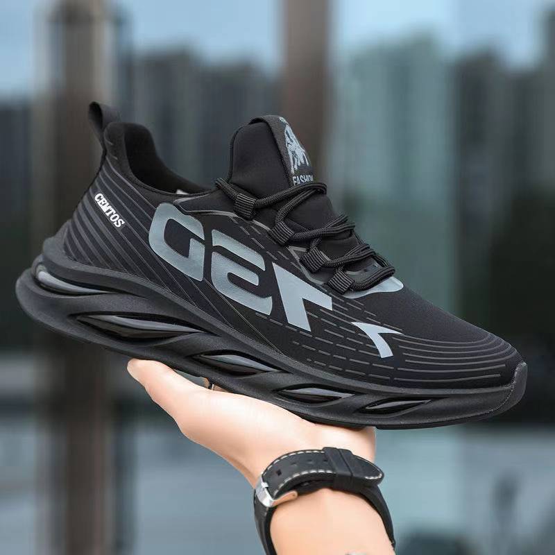 Men Shoes Spring Autumn Casual Shoes Mesh Breathable Comfortable Sports Shoes Male Lightweight Wear-resistant Running Shoes