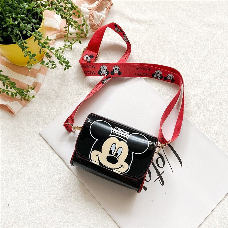 Disney Women&#39;s Bag Mickey Mouse Cartoon Pictures Shoulder Bags