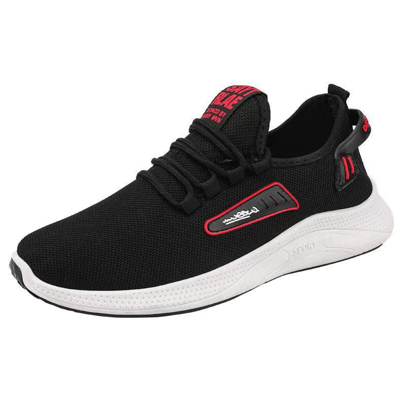 Men Shoes Spring Autumn Casual Shoes Mesh Breathable Comfortable Sports Shoes Male Lightweight Wear-resistant Running Shoes