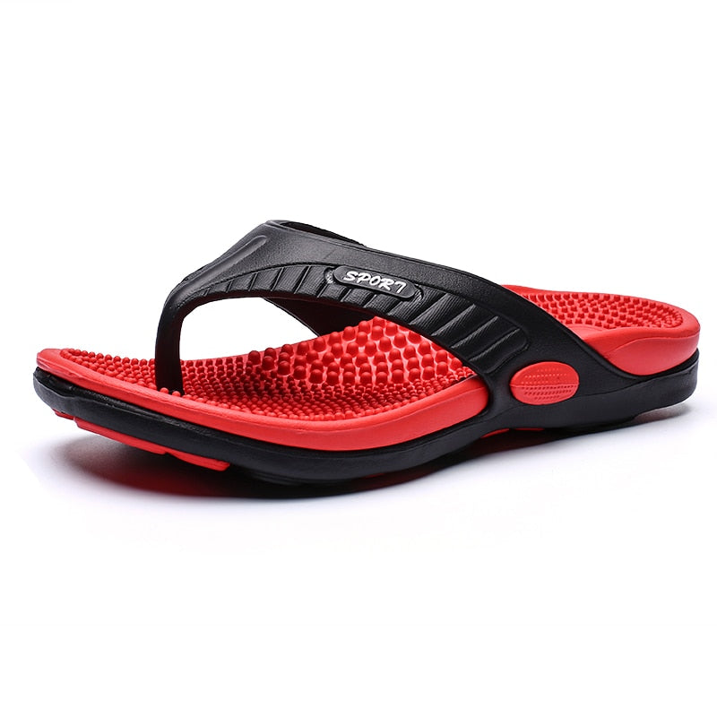 Summer Massage Flip flop Breathable Beach Shoes Sandals Outdoor Durable Summer Leisure slippers