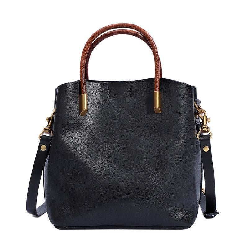 New Genuine Leather Women Handbag Nature Soft Cowhide Purses And Designer Handbags