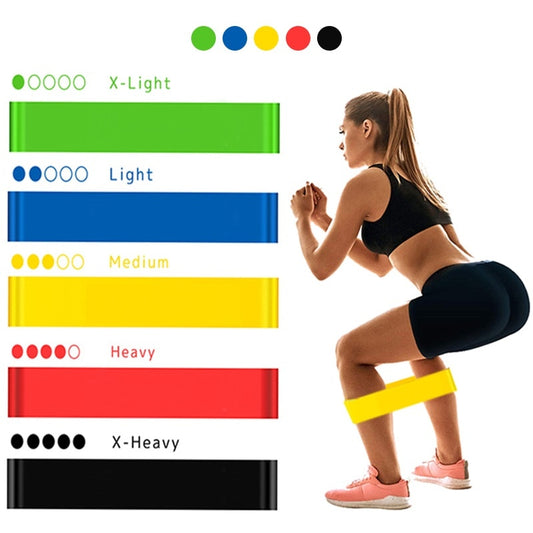 Resistance Rubber Bands For Fitness 5 Level Workout