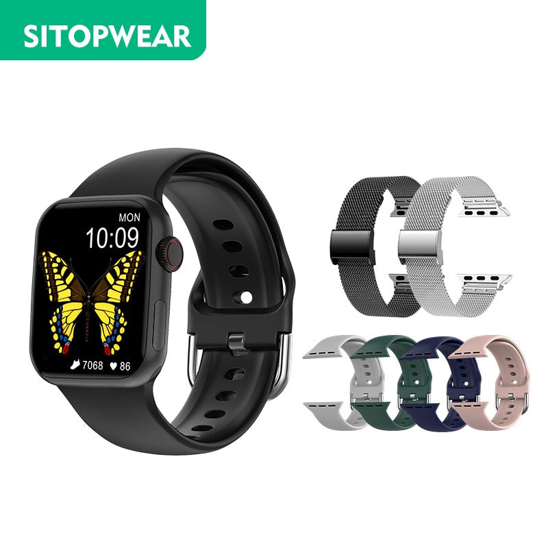 SitopWear Smart Watch 2022 Wireless Charging Smartwatch Bluetooth